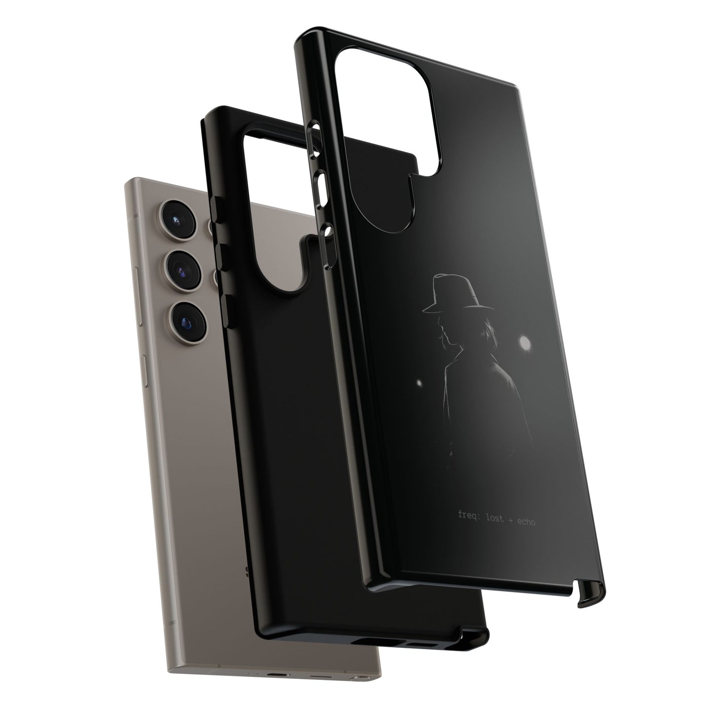 Mystery Man Phone Case | Tough Cases for Fans of Noir, Stylish Protection for Smartphone Lovers, Unique Gift Idea