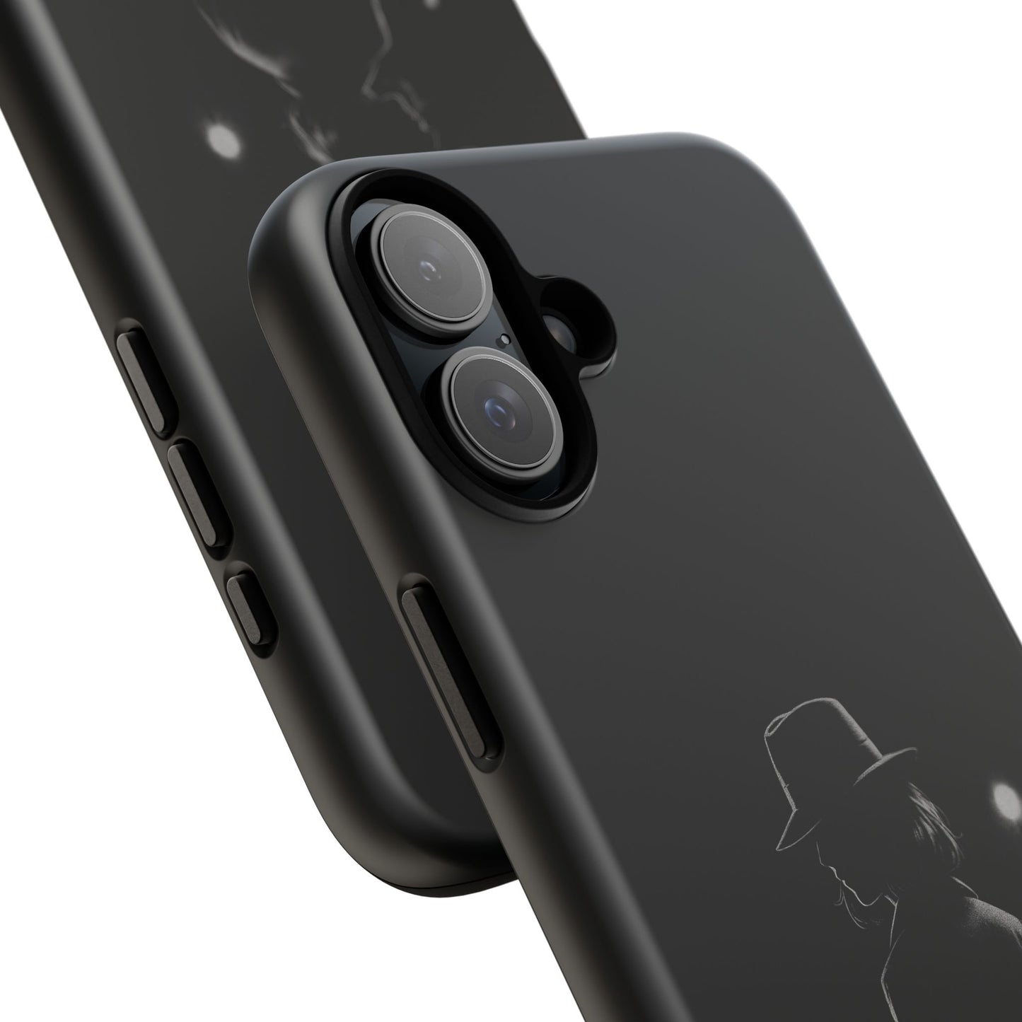 Mystery Man Phone Case | Tough Cases for Fans of Noir, Stylish Protection for Smartphone Lovers, Unique Gift Idea