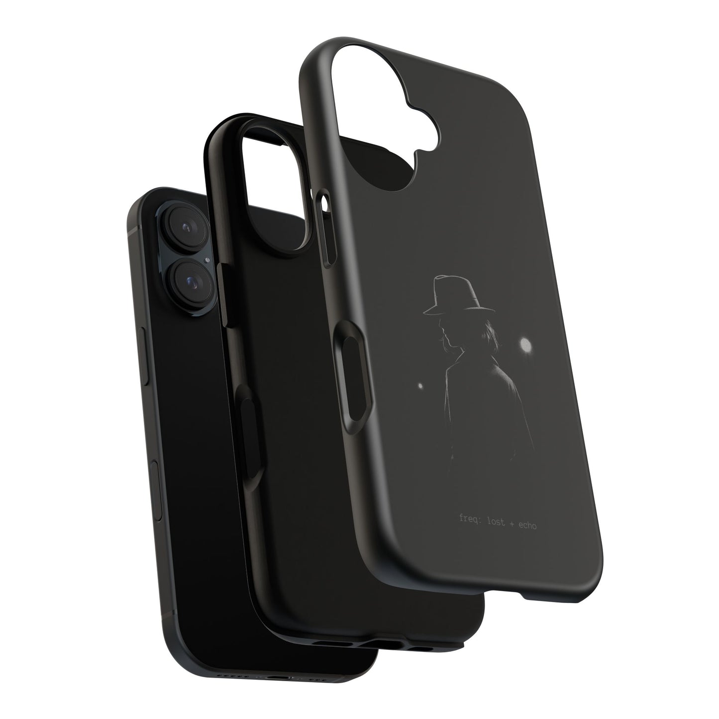 Mystery Man Phone Case | Tough Cases for Fans of Noir, Stylish Protection for Smartphone Lovers, Unique Gift Idea