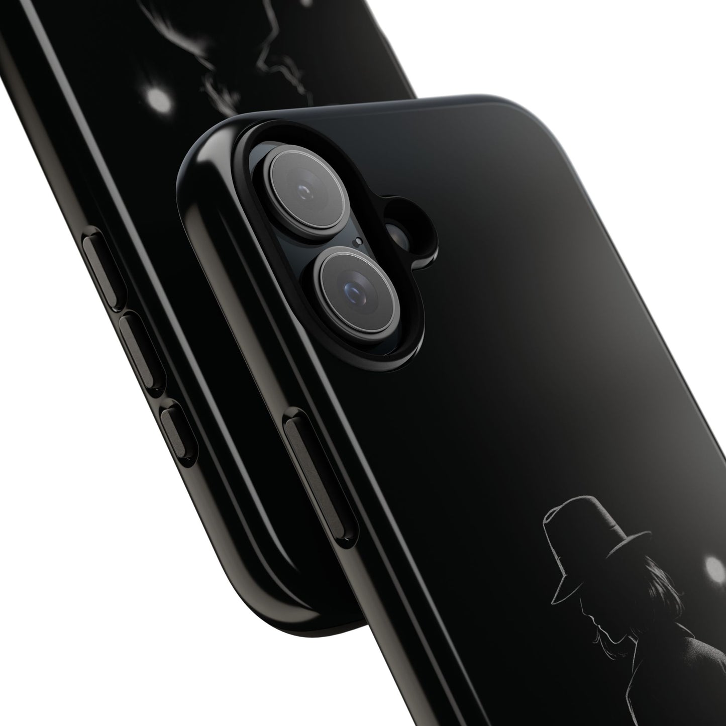 Mystery Man Phone Case | Tough Cases for Fans of Noir, Stylish Protection for Smartphone Lovers, Unique Gift Idea