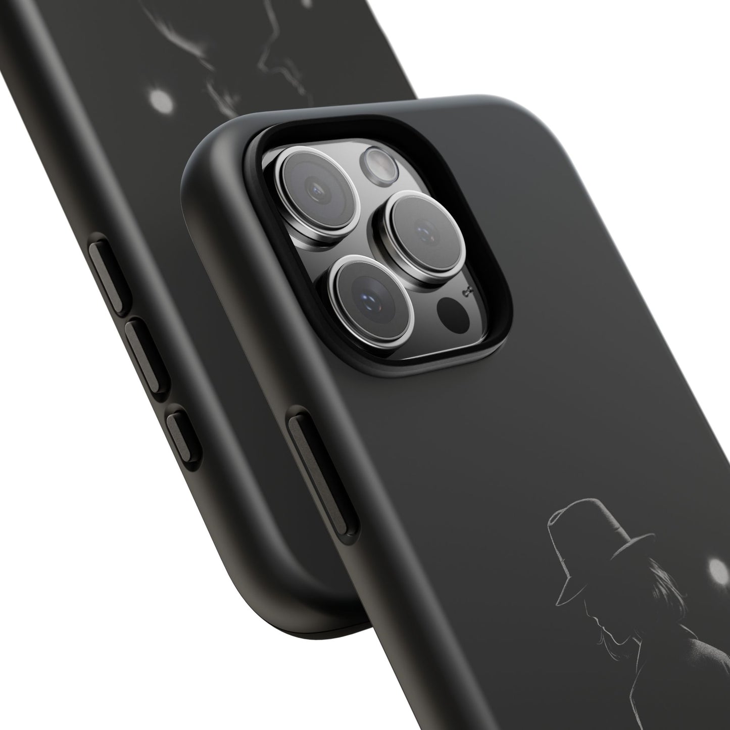 Mystery Man Phone Case | Tough Cases for Fans of Noir, Stylish Protection for Smartphone Lovers, Unique Gift Idea