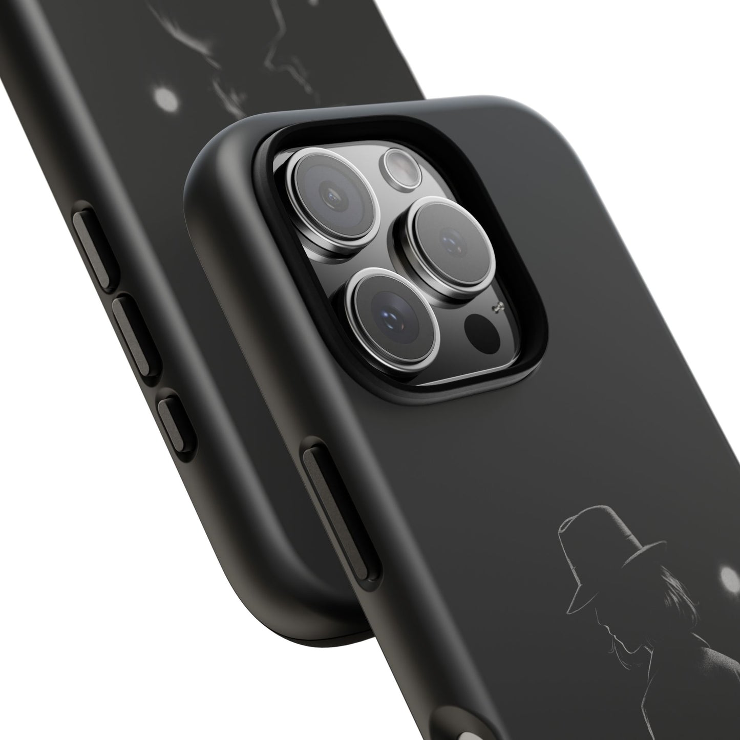 Mystery Man Phone Case | Tough Cases for Fans of Noir, Stylish Protection for Smartphone Lovers, Unique Gift Idea