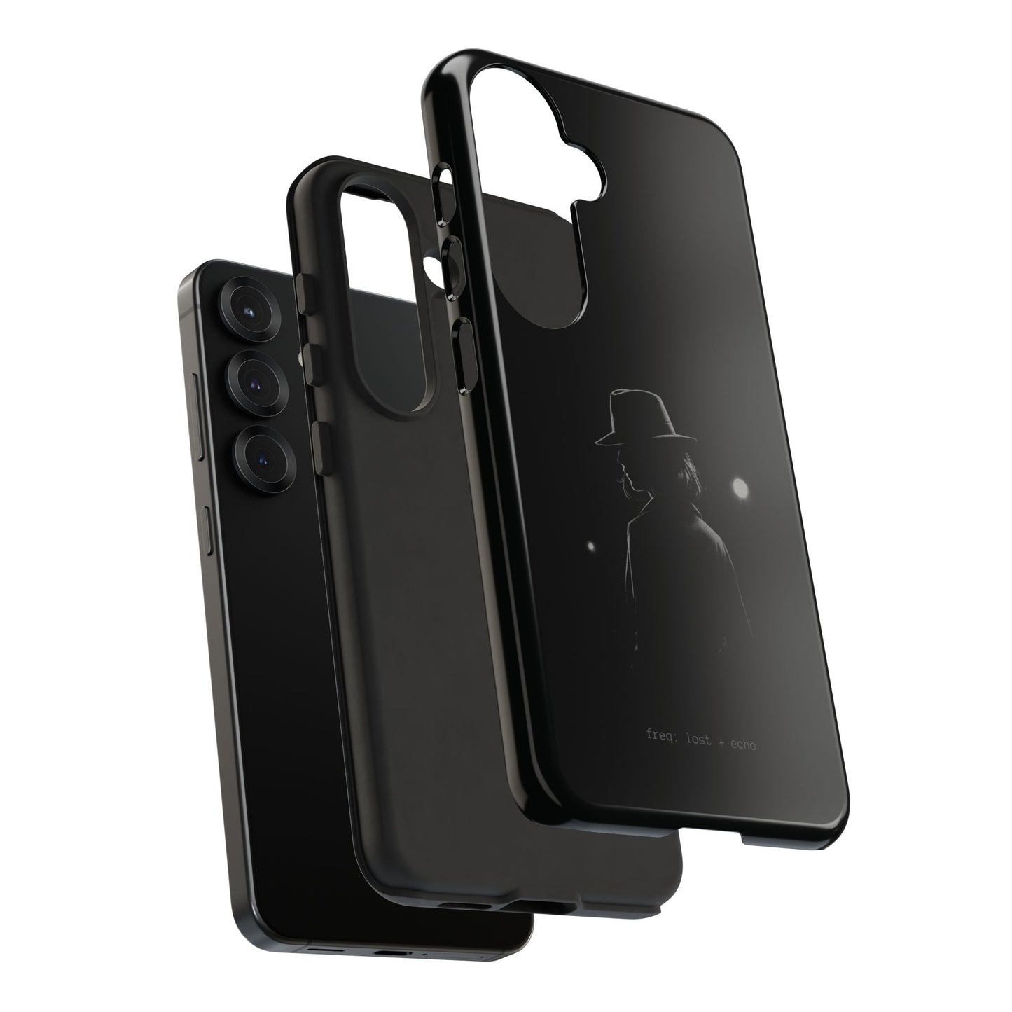 Mystery Man Phone Case | Tough Cases for Fans of Noir, Stylish Protection for Smartphone Lovers, Unique Gift Idea