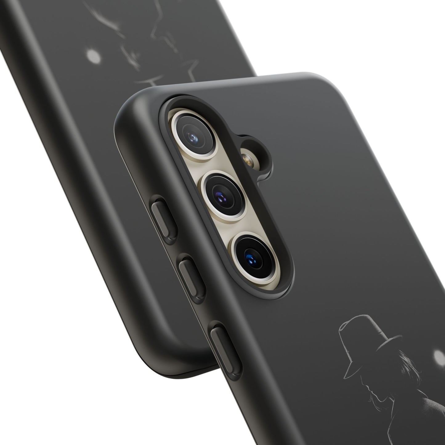 Mystery Man Phone Case | Tough Cases for Fans of Noir, Stylish Protection for Smartphone Lovers, Unique Gift Idea