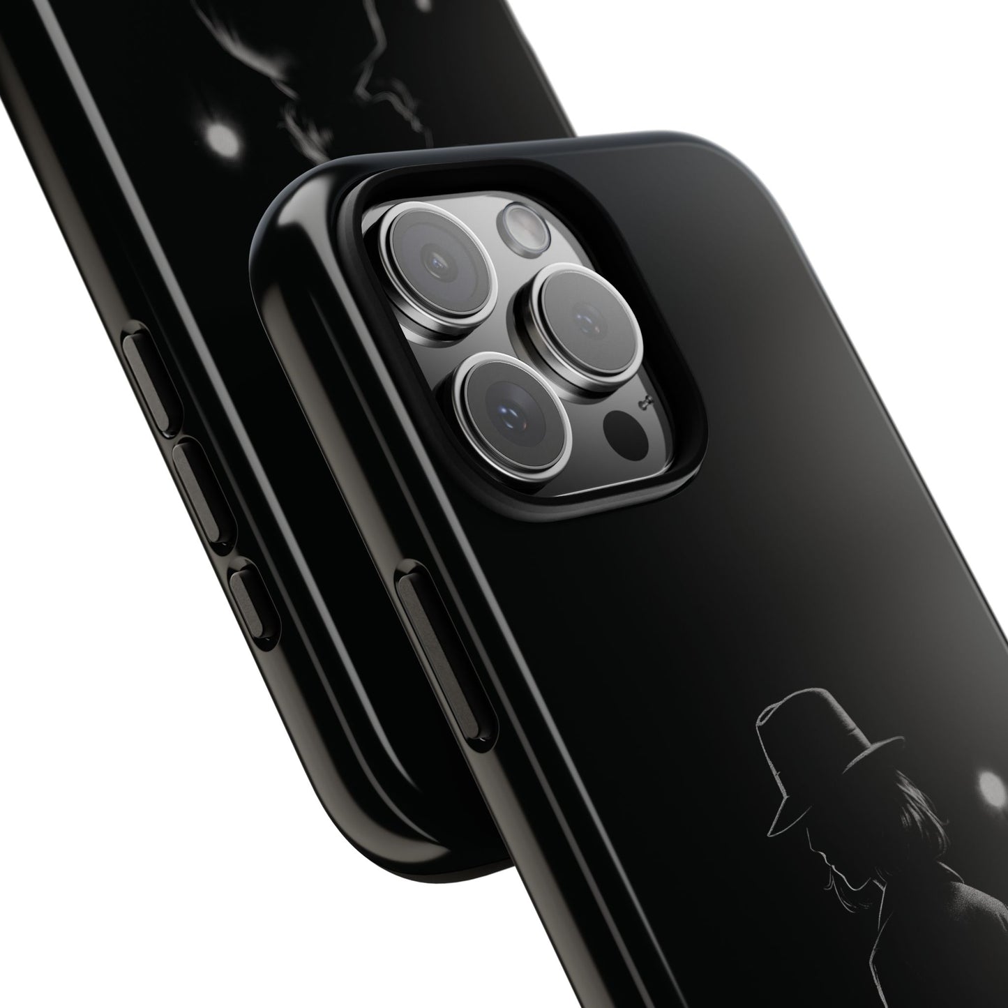 Mystery Man Phone Case | Tough Cases for Fans of Noir, Stylish Protection for Smartphone Lovers, Unique Gift Idea
