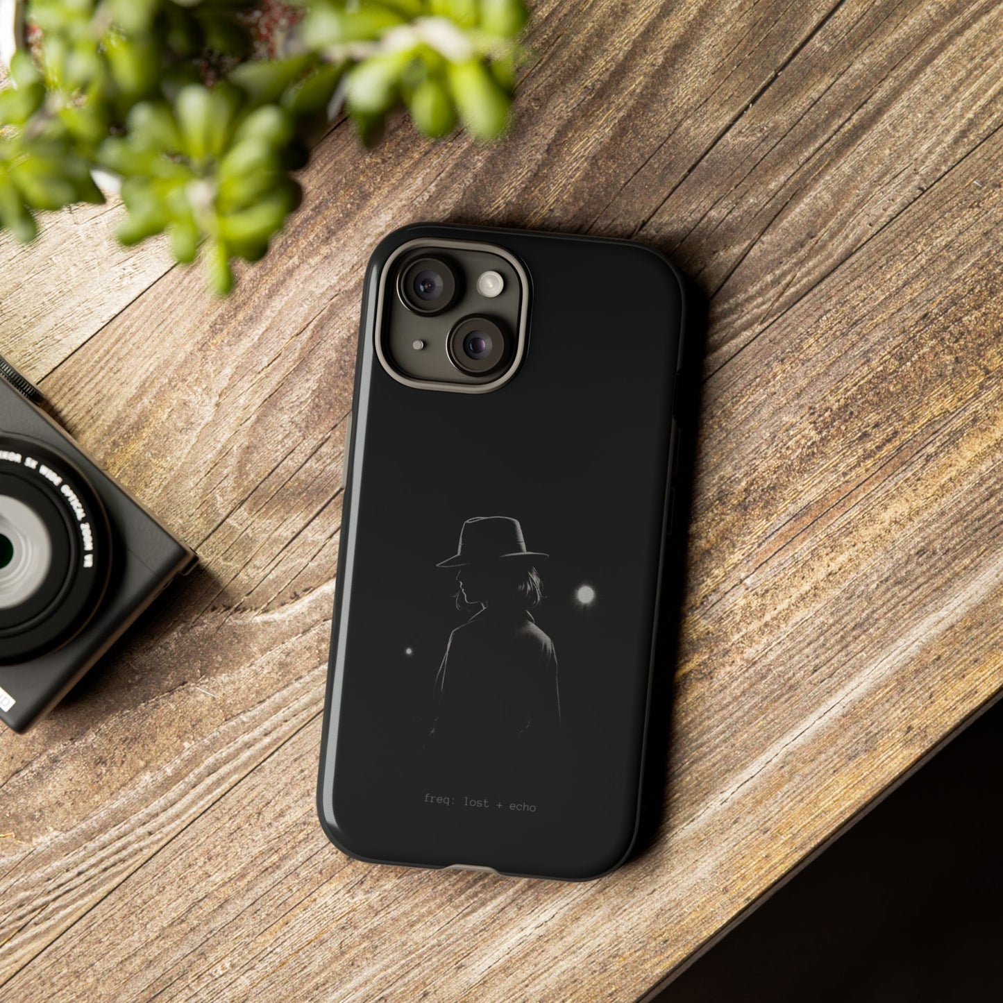 Mystery Man Phone Case | Tough Cases for Fans of Noir, Stylish Protection for Smartphone Lovers, Unique Gift Idea