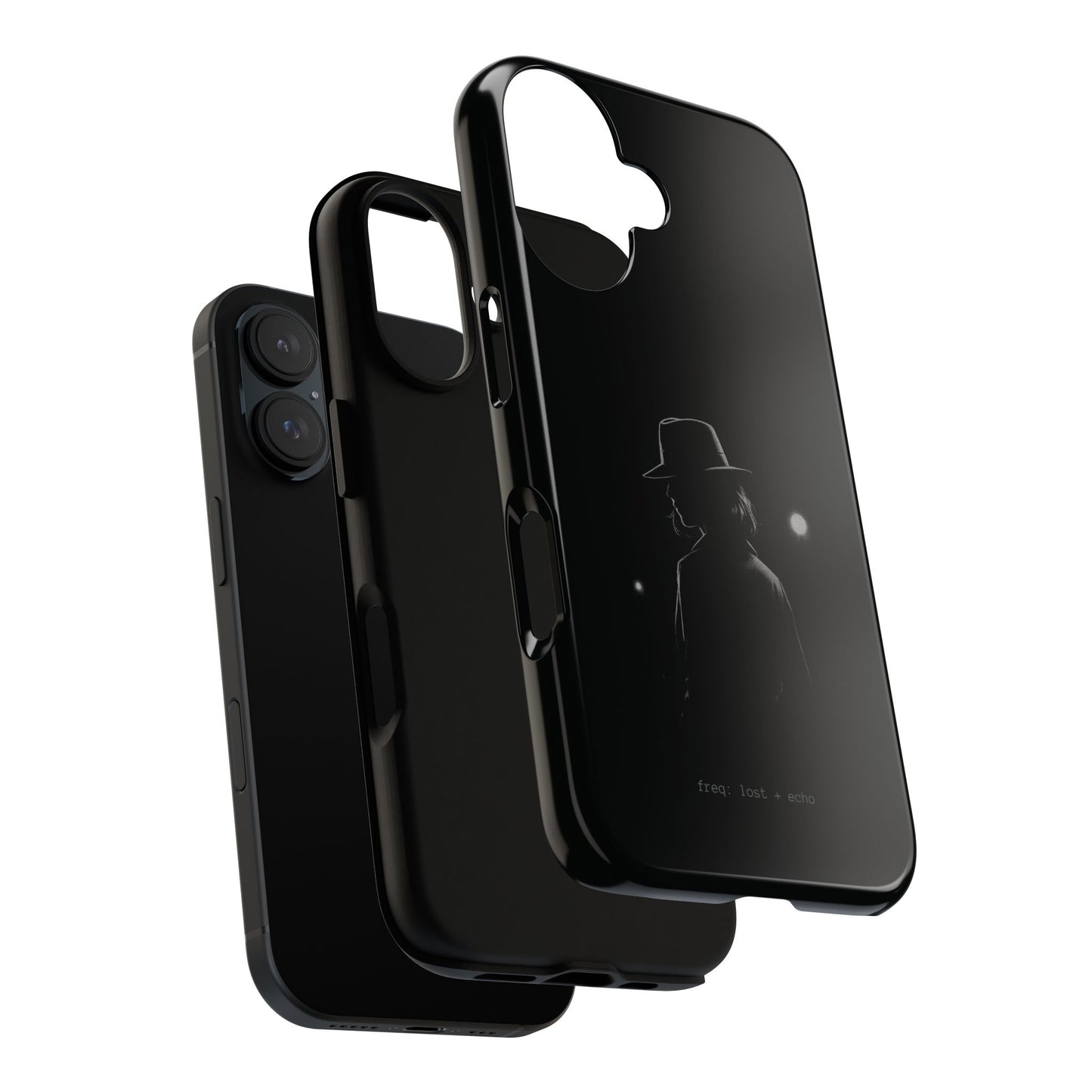 Mystery Man Phone Case | Tough Cases for Fans of Noir, Stylish Protection for Smartphone Lovers, Unique Gift Idea