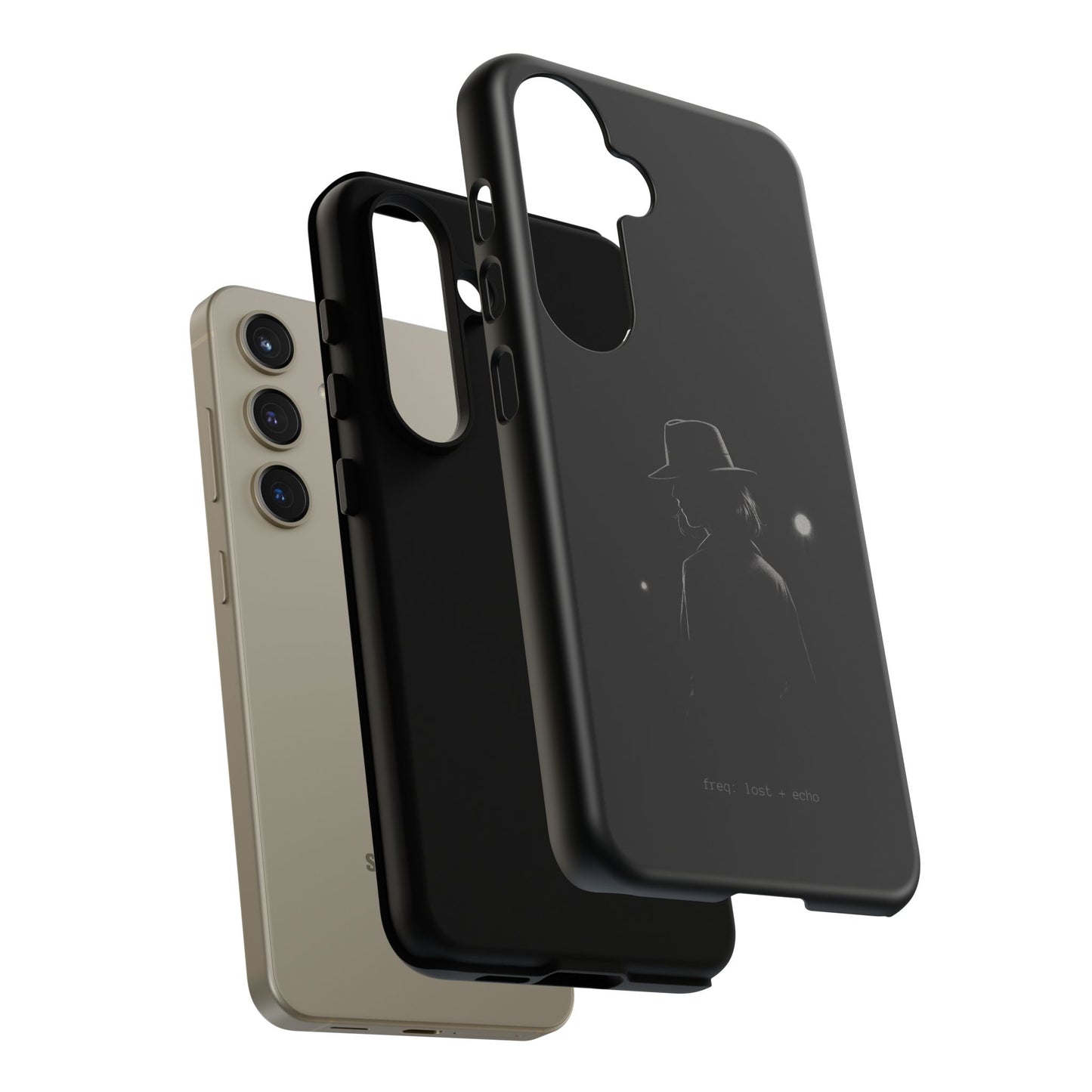 Mystery Man Phone Case | Tough Cases for Fans of Noir, Stylish Protection for Smartphone Lovers, Unique Gift Idea