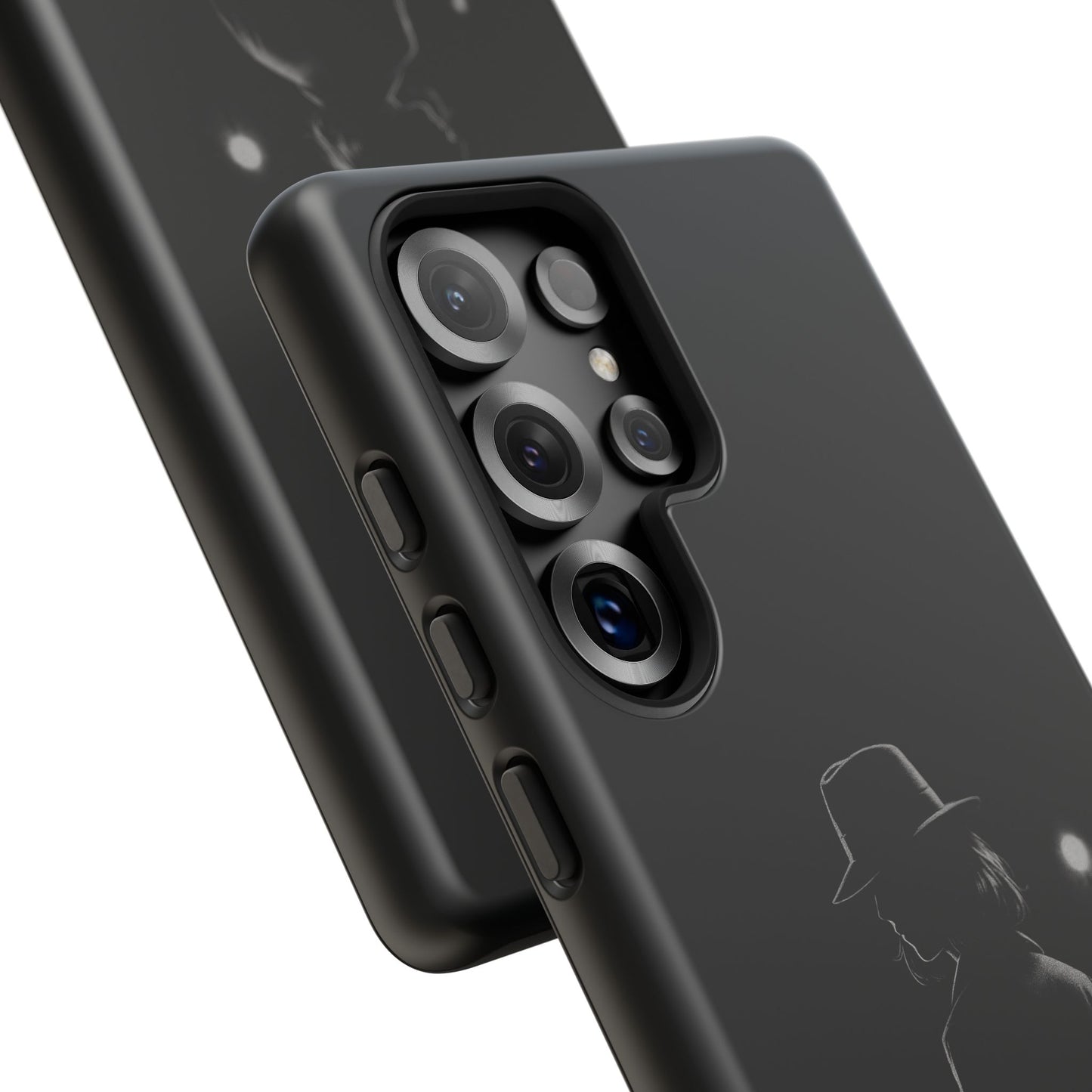 Mystery Man Phone Case | Tough Cases for Fans of Noir, Stylish Protection for Smartphone Lovers, Unique Gift Idea