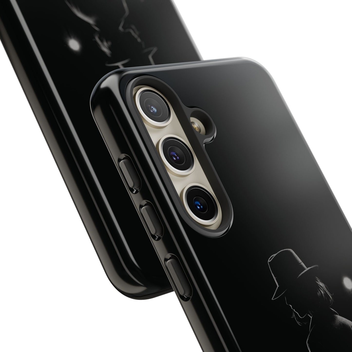 Mystery Man Phone Case | Tough Cases for Fans of Noir, Stylish Protection for Smartphone Lovers, Unique Gift Idea