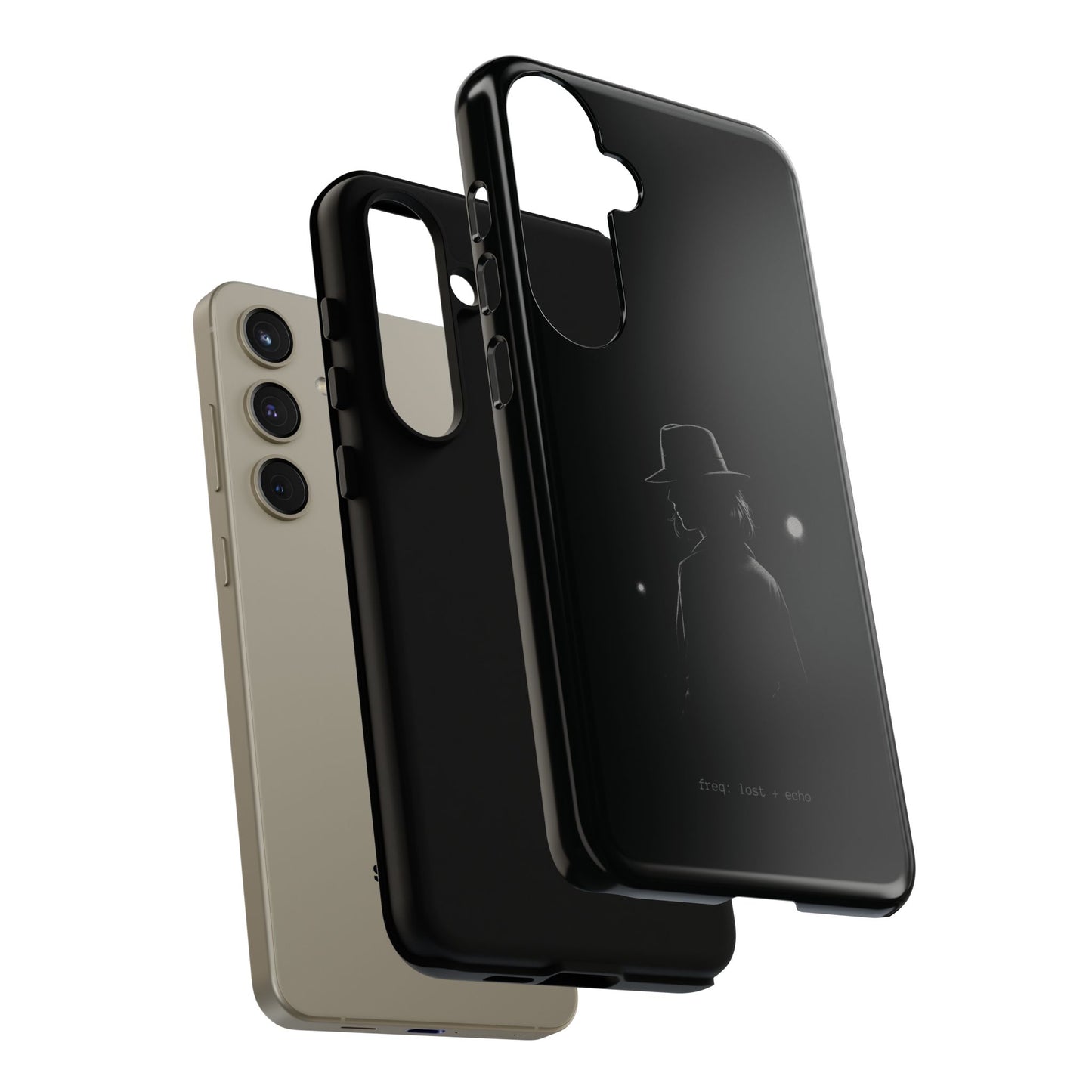 Mystery Man Phone Case | Tough Cases for Fans of Noir, Stylish Protection for Smartphone Lovers, Unique Gift Idea