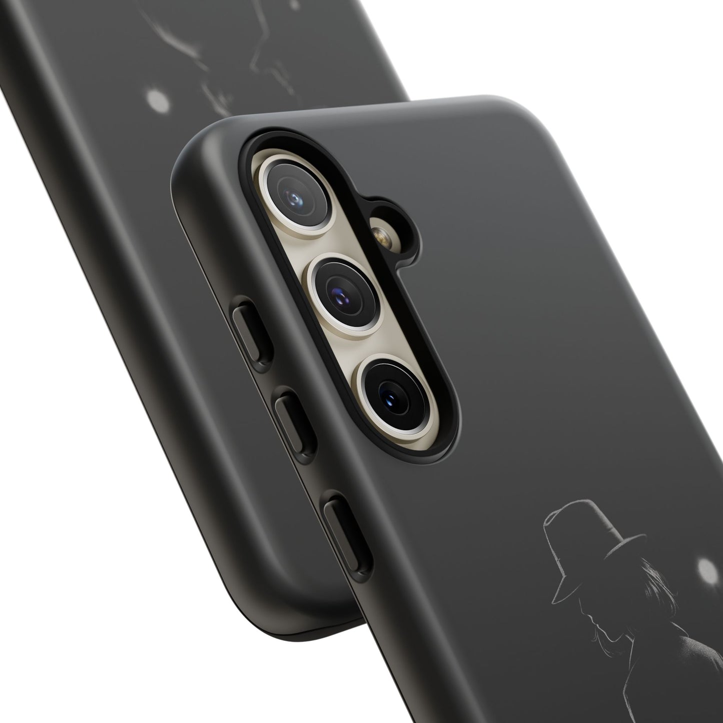 Mystery Man Phone Case | Tough Cases for Fans of Noir, Stylish Protection for Smartphone Lovers, Unique Gift Idea