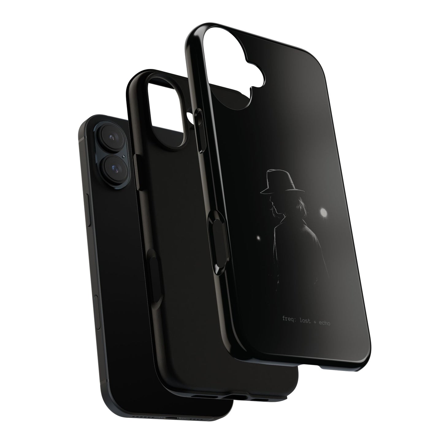 Mystery Man Phone Case | Tough Cases for Fans of Noir, Stylish Protection for Smartphone Lovers, Unique Gift Idea