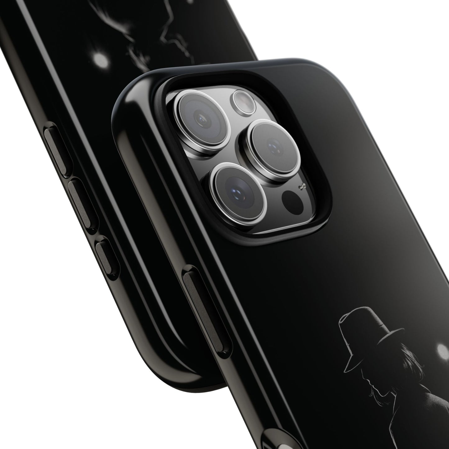 Mystery Man Phone Case | Tough Cases for Fans of Noir, Stylish Protection for Smartphone Lovers, Unique Gift Idea