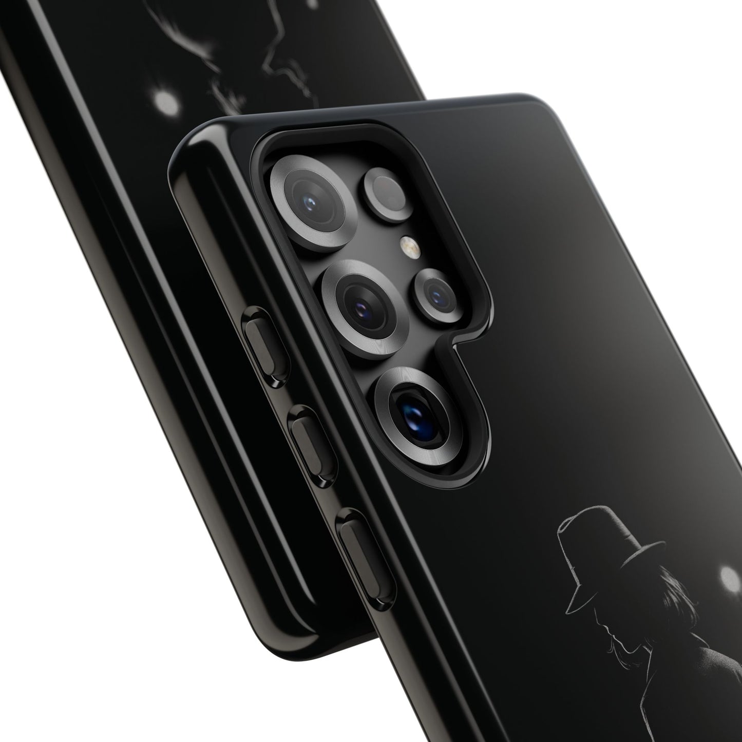 Mystery Man Phone Case | Tough Cases for Fans of Noir, Stylish Protection for Smartphone Lovers, Unique Gift Idea