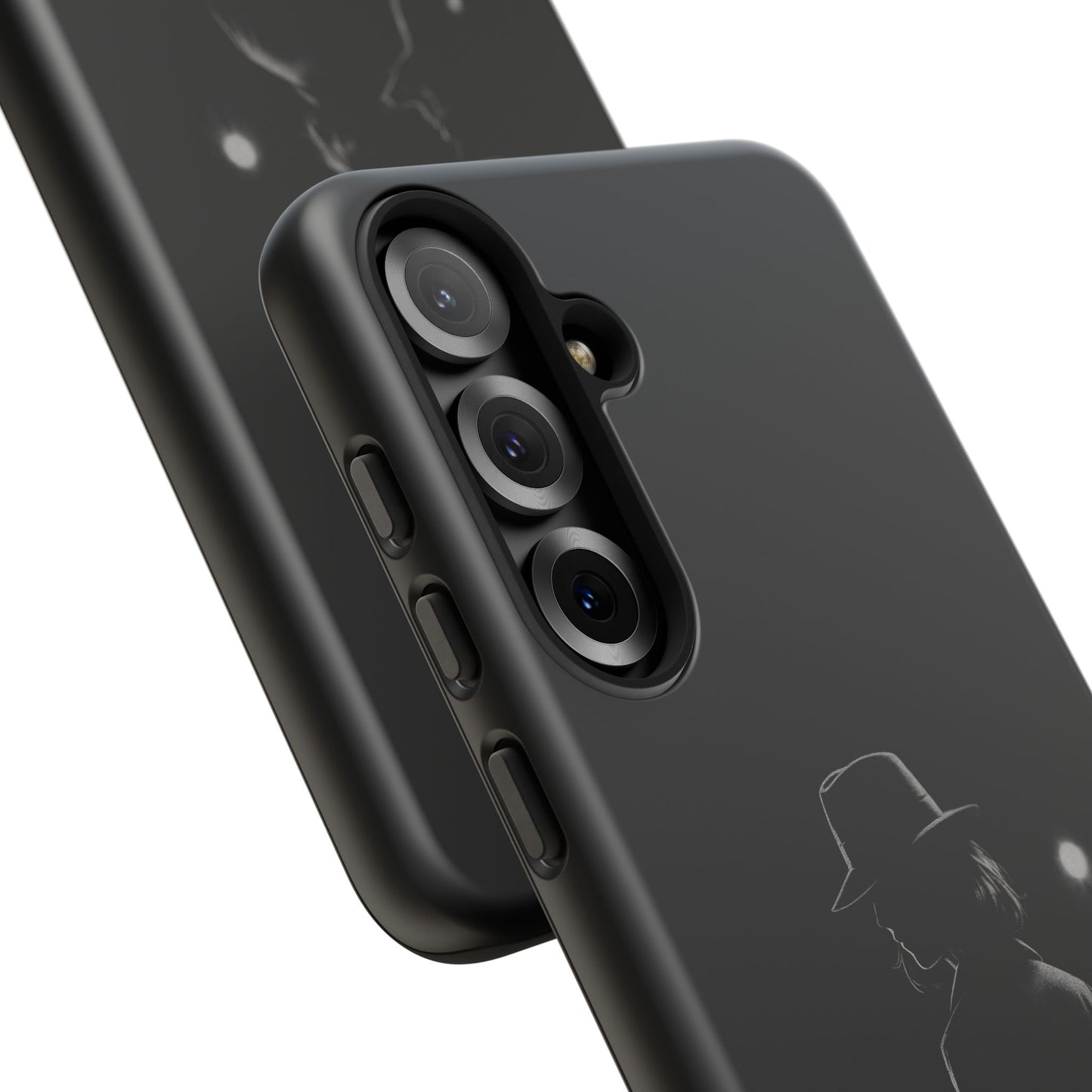 Mystery Man Phone Case | Tough Cases for Fans of Noir, Stylish Protection for Smartphone Lovers, Unique Gift Idea