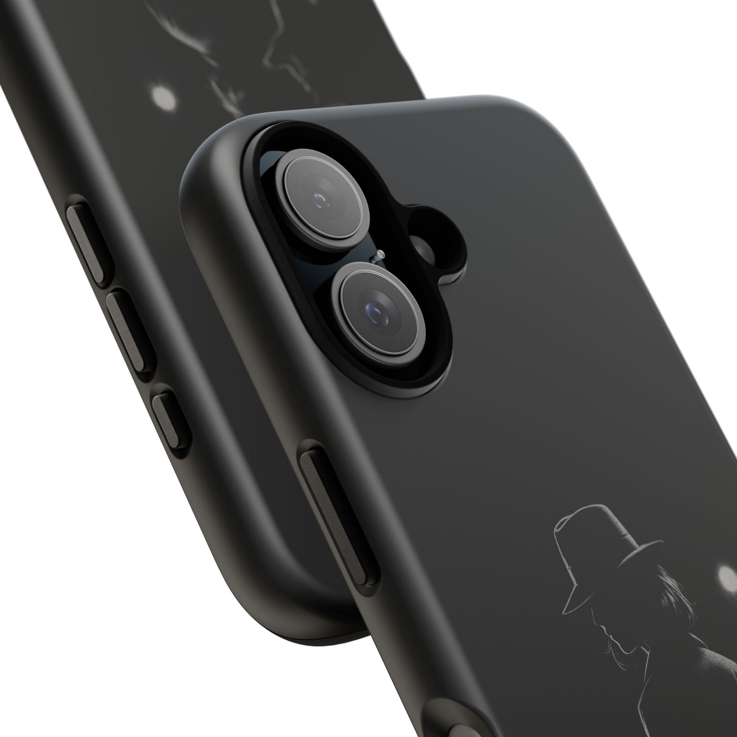 Mystery Man Phone Case | Tough Cases for Fans of Noir, Stylish Protection for Smartphone Lovers, Unique Gift Idea