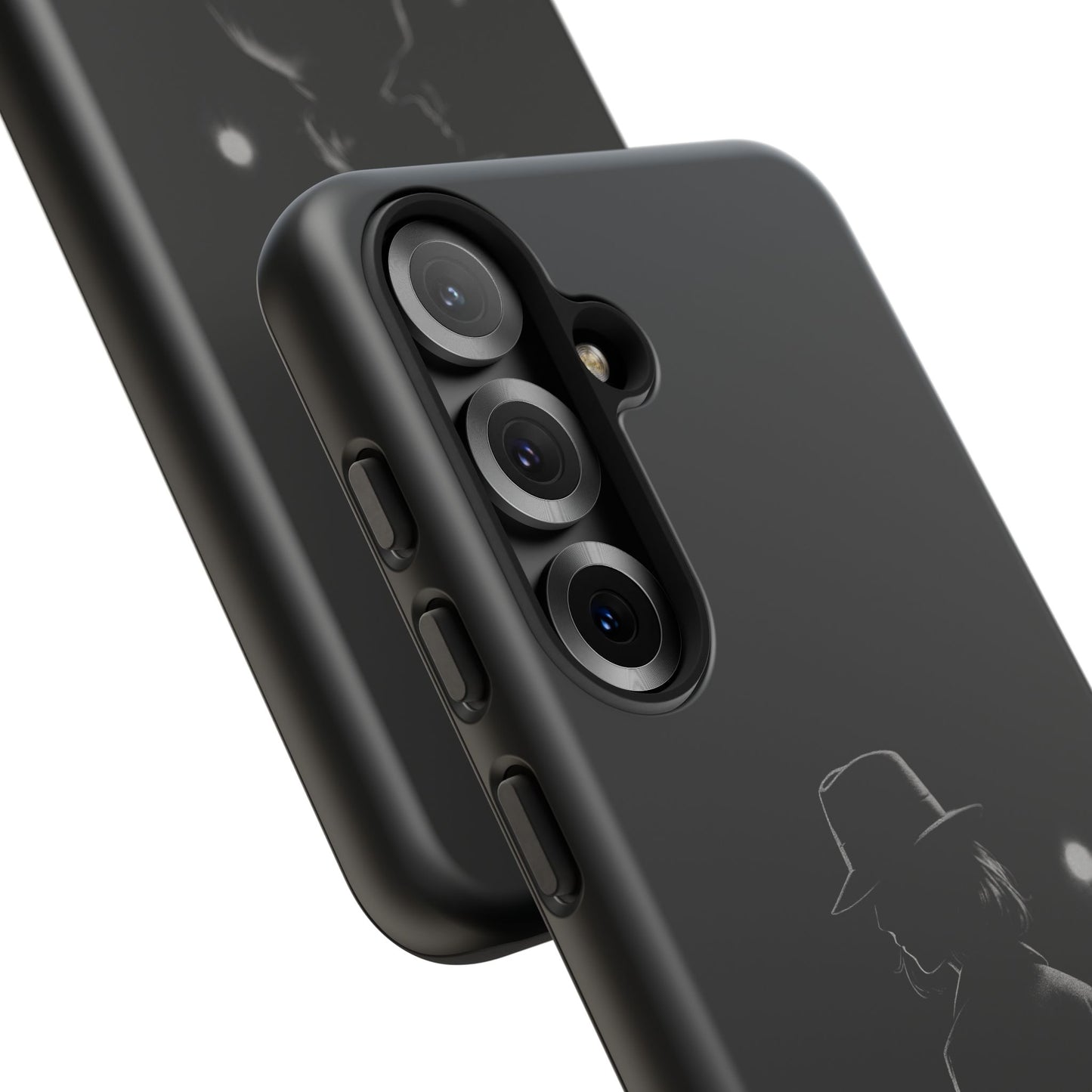 Mystery Man Phone Case | Tough Cases for Fans of Noir, Stylish Protection for Smartphone Lovers, Unique Gift Idea