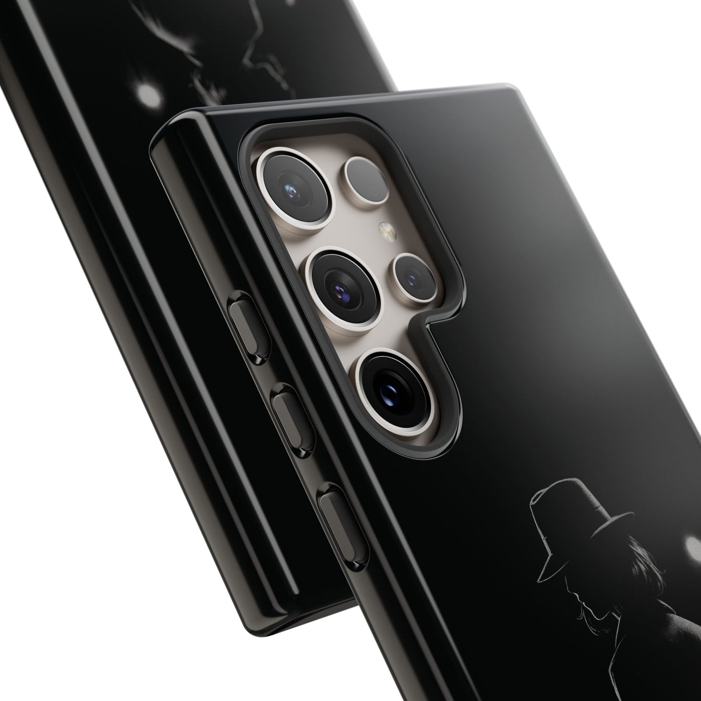 Mystery Man Phone Case | Tough Cases for Fans of Noir, Stylish Protection for Smartphone Lovers, Unique Gift Idea