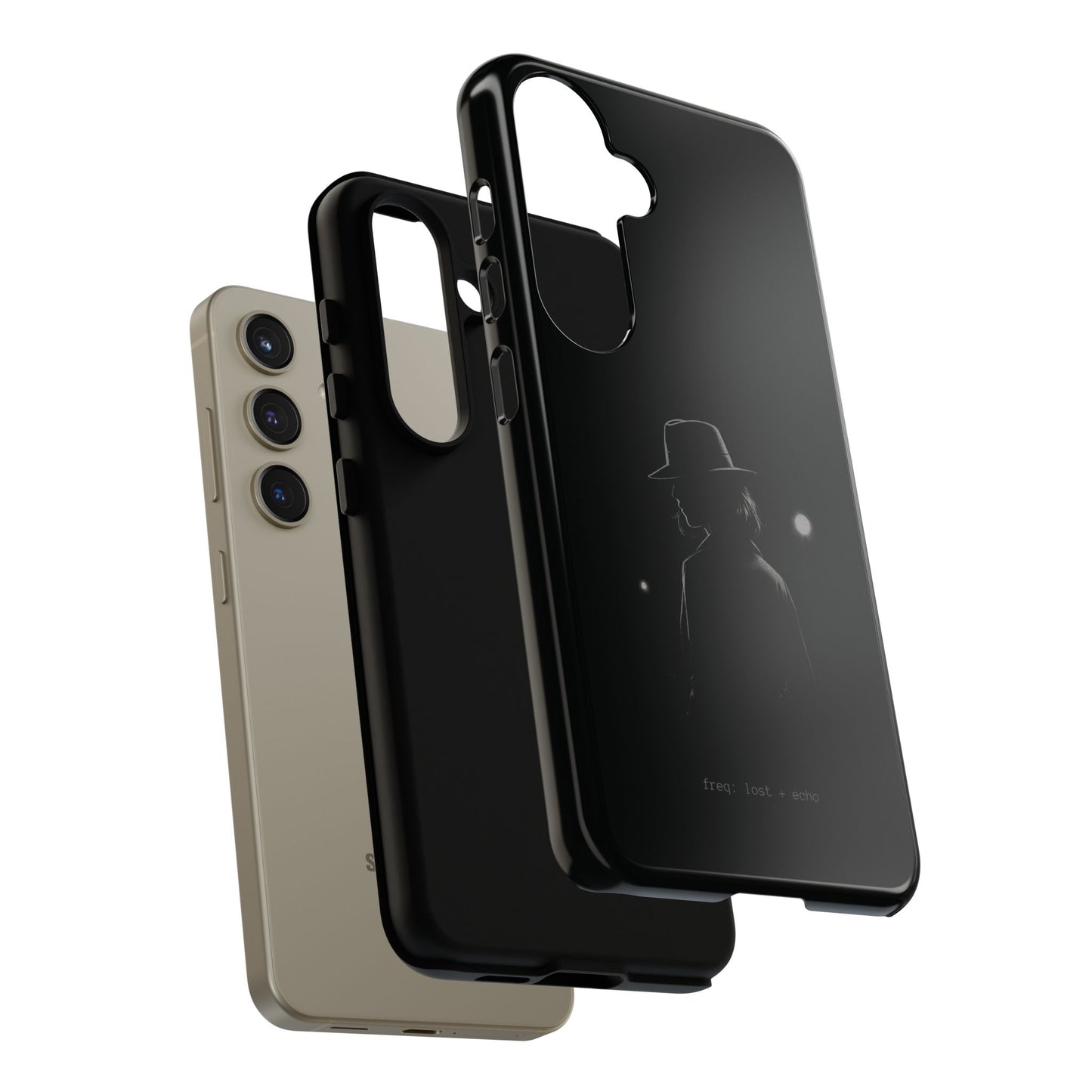 Mystery Man Phone Case | Tough Cases for Fans of Noir, Stylish Protection for Smartphone Lovers, Unique Gift Idea