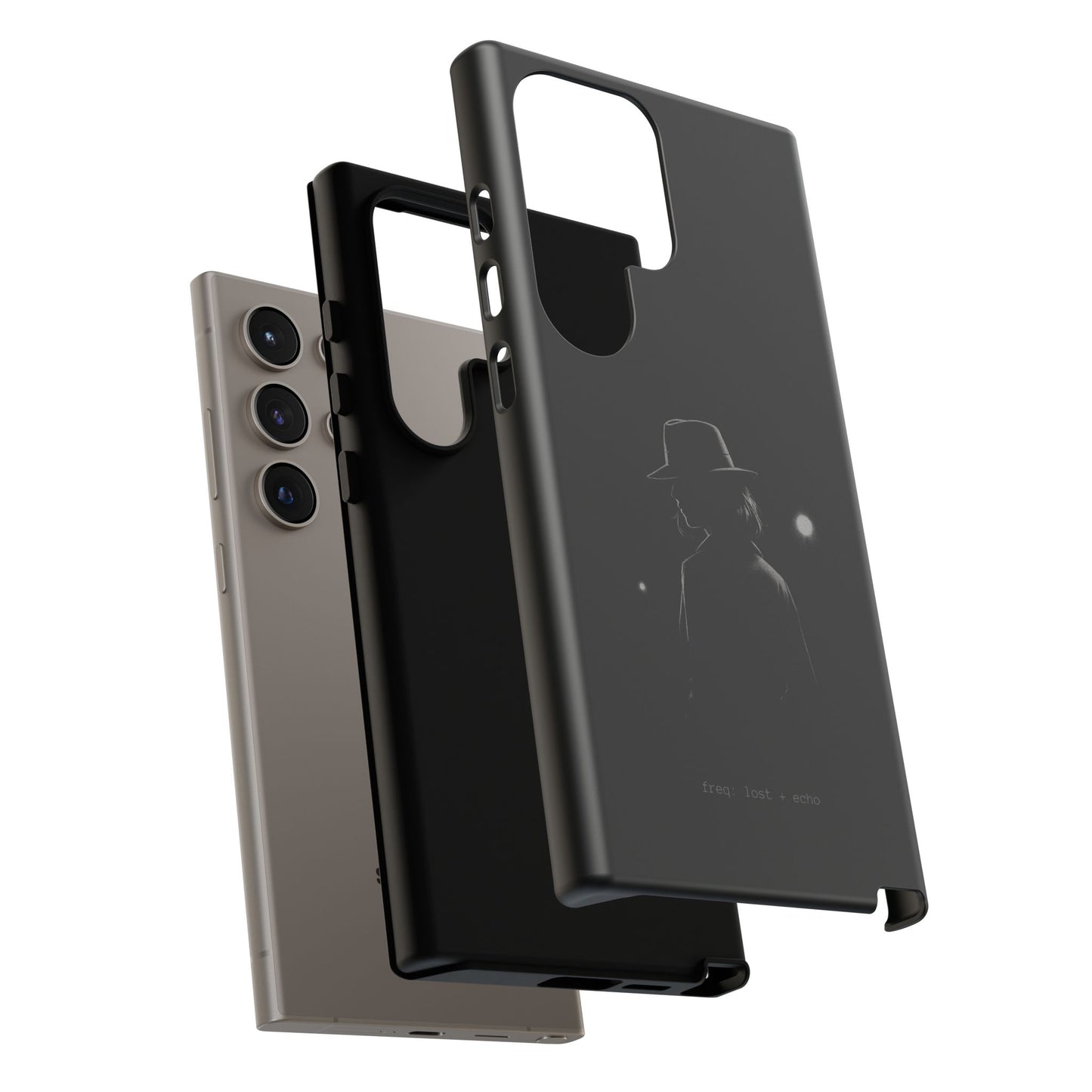 Mystery Man Phone Case | Tough Cases for Fans of Noir, Stylish Protection for Smartphone Lovers, Unique Gift Idea